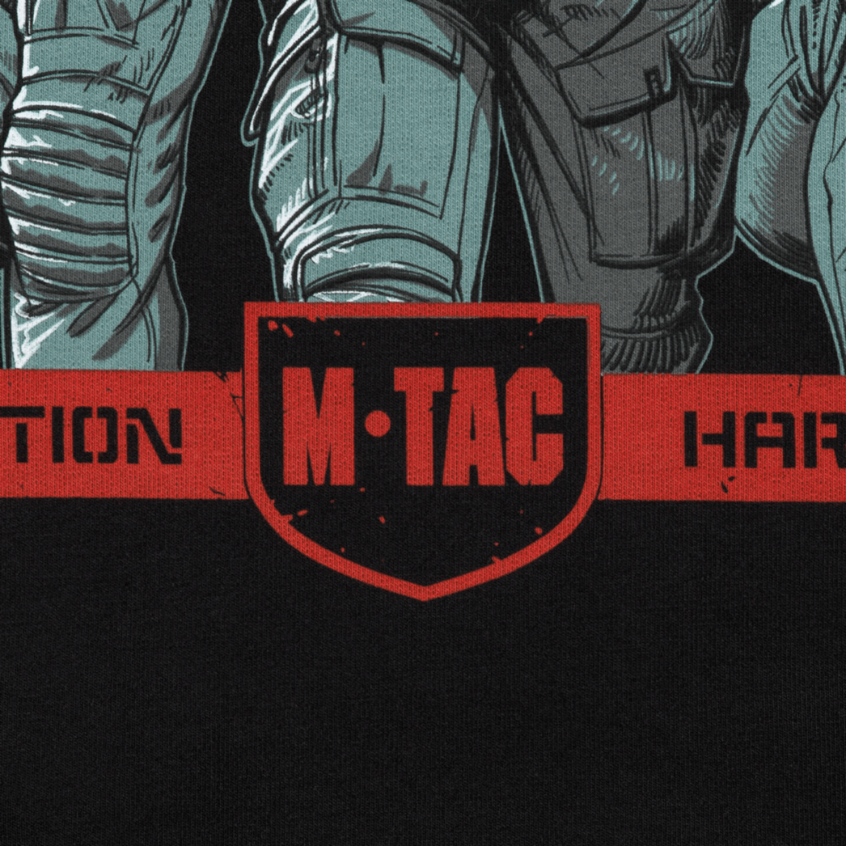 M-Tac Hoodie Freedomin design sotilasaiheisella grafiikalla ja M-Tac-logolla, korostaa tyyliä ja kestävyyttä.