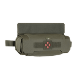 M-Tac Horizontal Medical Pouch ROLL Elite Cordura 500D, suunniteltu kiinnitettäväksi plate carrierin taakse.