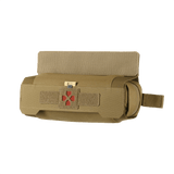 M-Tac Horizontal Medical Pouch ROLL Elite en Cordura 500d, suunniteltu kompaktiksi rullaksi lääkintätarvikkeiden säilytykseen.