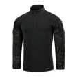 M-Tac Combat Shirt Gen.II Pro NYCO Extreme Black Multicam -kuosissa Polartec-materiaalilla, sopii eri ilmastoihin.