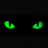 M-Tac Cat Eyes 3D PVC-patch heijastavalla designilla, joka loistaa pimeässä taktista käyttöä varten.