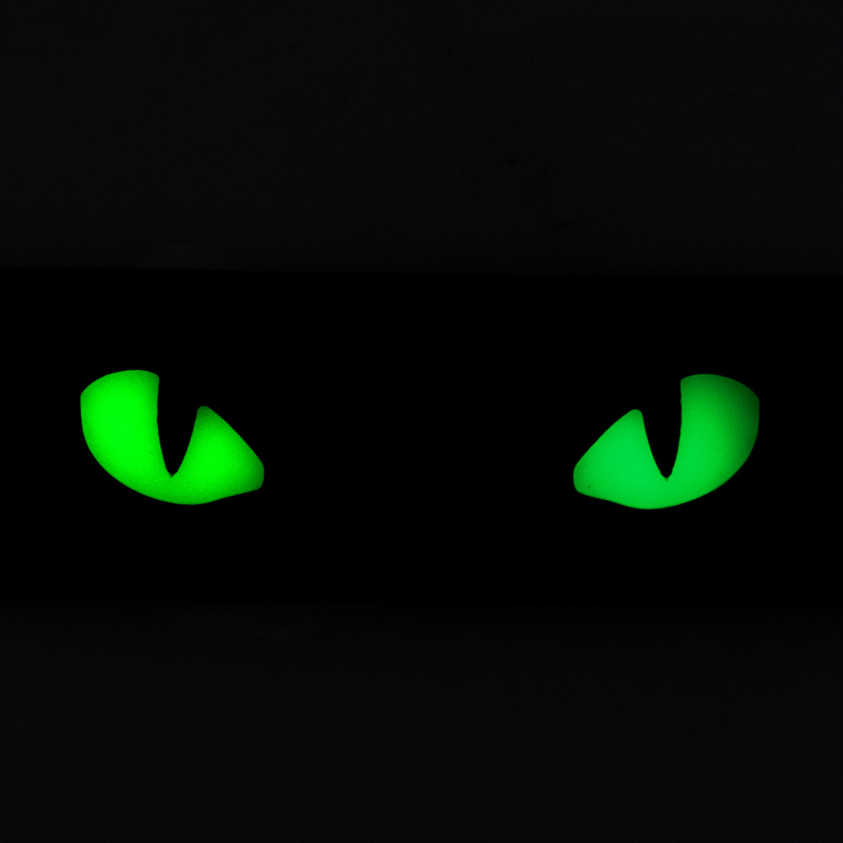 M-Tac Cat Eyes 3D PVC-patch heijastavalla designilla, joka loistaa pimeässä taktista käyttöä varten.