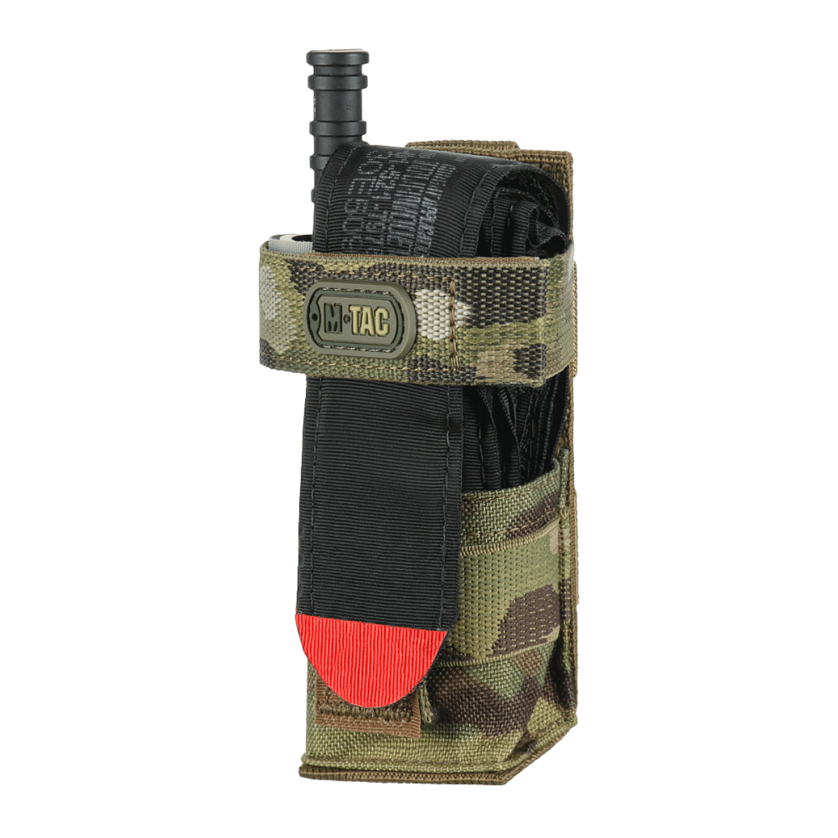 M-Tac kompakti turnike-tasku Gen.3 Multicam Cordura hemostaattiselle turnikeelle, taktinen säilytys, galleria-asento 1.