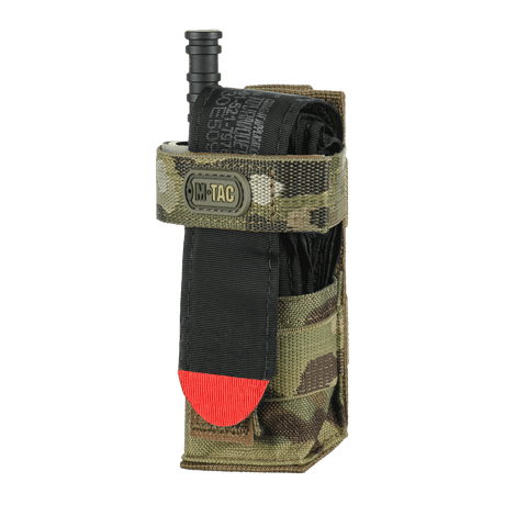 M-Tac kompakti turnike-tasku Gen.3 Multicam Cordura hemostaattiselle turnikeelle, taktinen säilytys, galleria-asento 1.
