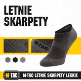 M-Tac Let kesäsukat juoksuun ja aktiviteetteihin, mukavat ja hengittävät, sopivat lämpimään säähän, lyhyet sukat urheiluun ja vapaa-aikaan.