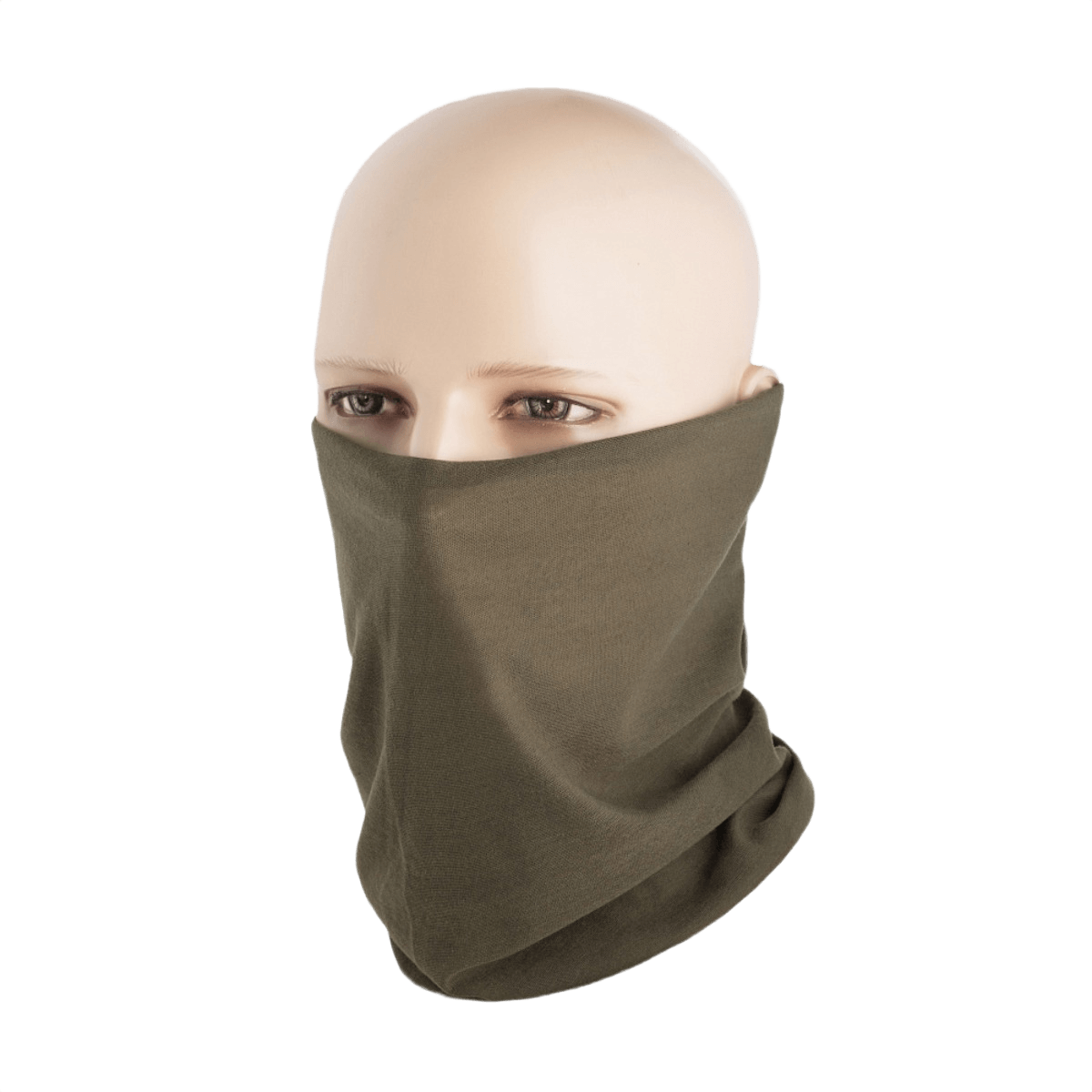 M-Tac Let Tubehalstørklæde käytettynä pölymaskina mallinukella.