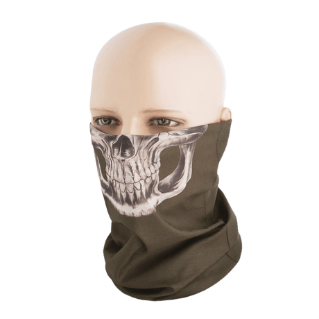 M-Tac Let Tubehalstørklæde Reaper Skull monikäyttöinen lisävaruste kalloaiheisella designilla, helppo käyttää ja sopii ulkoaktiviteetteihin.
