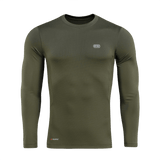 M-Tac Level I Polartec Thermal Shirt oliivinvihreänä, ihanteellinen talveen Power Dry® -materiaalista lämpimänä ja nopeasti kuivuvana aluspaitana.