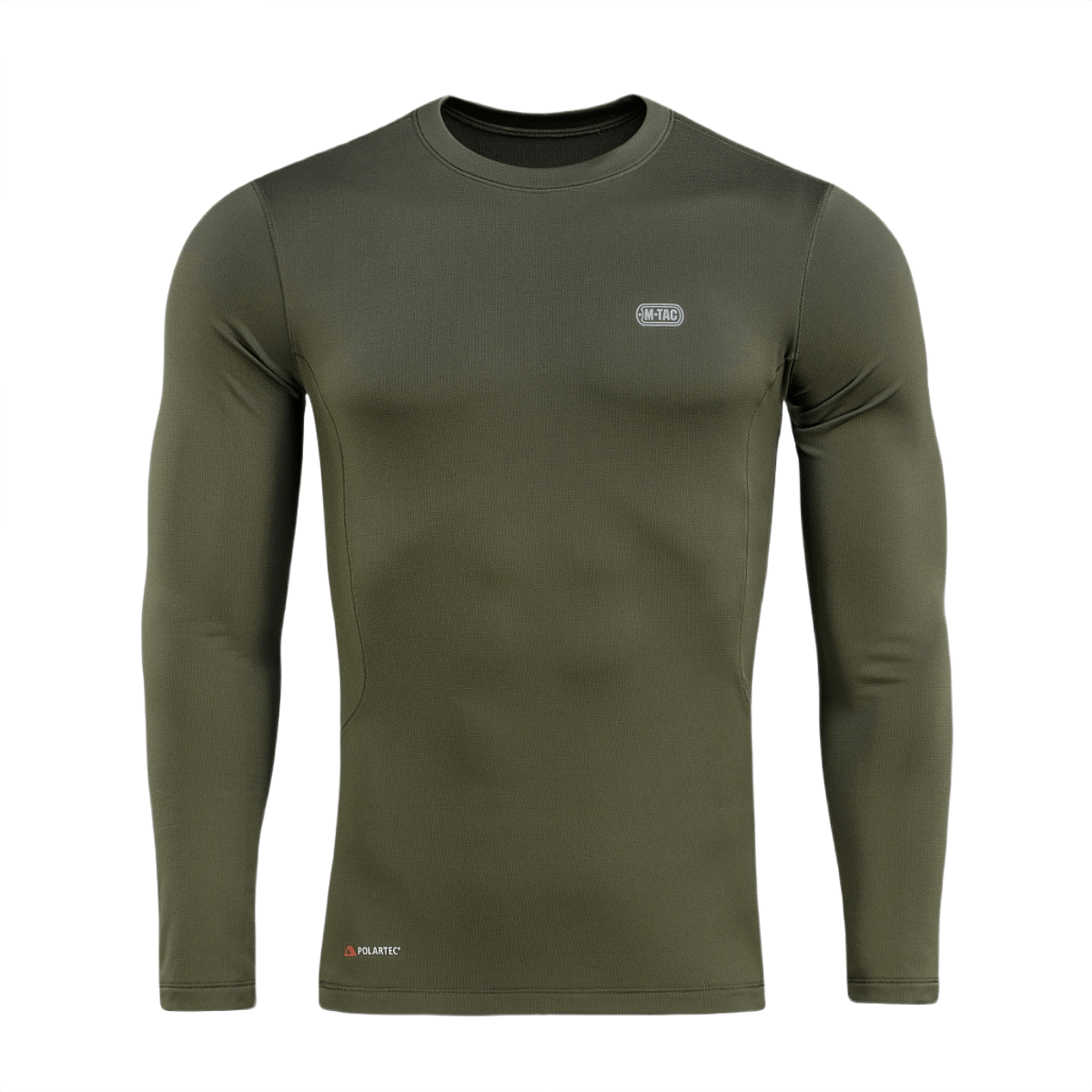 M-Tac Level I Polartec Thermal Shirt oliivinvihreänä, ihanteellinen talveen Power Dry® -materiaalista lämpimänä ja nopeasti kuivuvana aluspaitana.