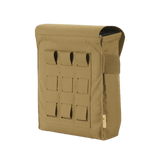 M-Tac M249 Cartridge Box Closed -tasku Cordura 500D:llä, soveltuu 200 patruunalle, kiinnitys tarraläpällä.