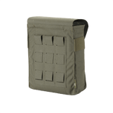 M-Tac Pouch til M249 Cartridge Box Closed kestävästä Cordura 500D -materiaalista, suunniteltu 200 patruunalle, tarraläpällä ja elastisella remmillä turvalliseen kiinnitykseen (200, 500d, m249).