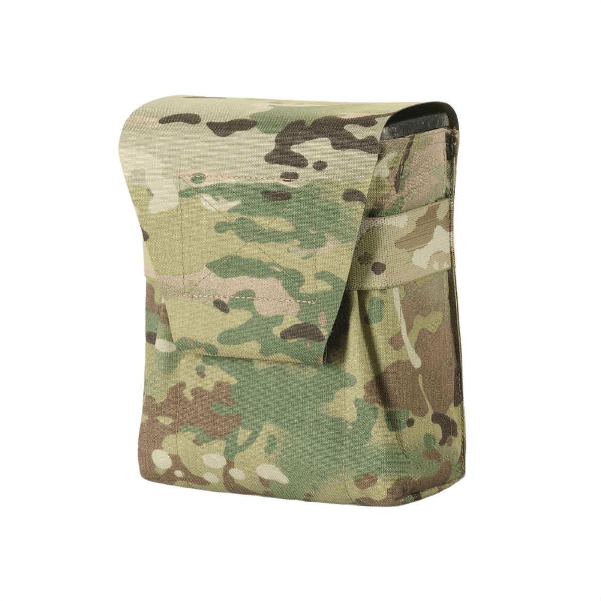 M-Tac-tasku M249 Cartridge Box Closed, Cordura 500D, maastokuvio, Velcro-läppä, 200 patruunalle