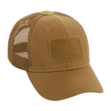 M-Tac Mesh Flex Ripstop Baseball Cap Velcro-kiinnityksellä khakin värisenä, Velcro-paneeli edessä ja mesh-sivut hyvään ilmanvaihtoon ja mukavuuteen.