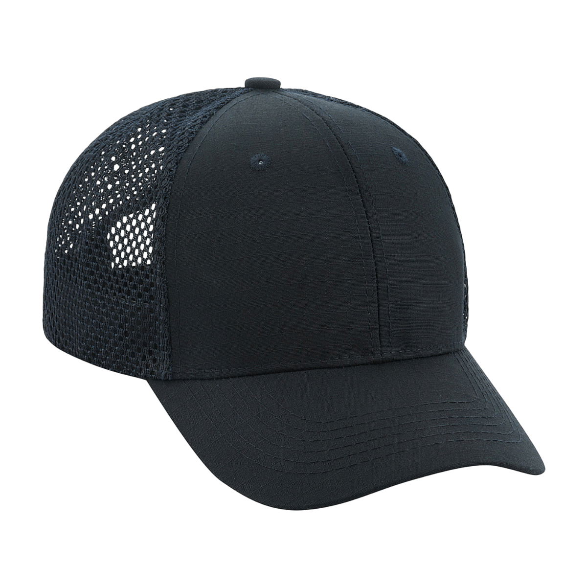 M-Tac Mesh Flex Ripstop Baseball Cap mesh-paneeleilla ja säädettävällä Velcro-tarranauhalla optimaaliseen ilmanvaihtoon ja mukavuuteen ulkona.