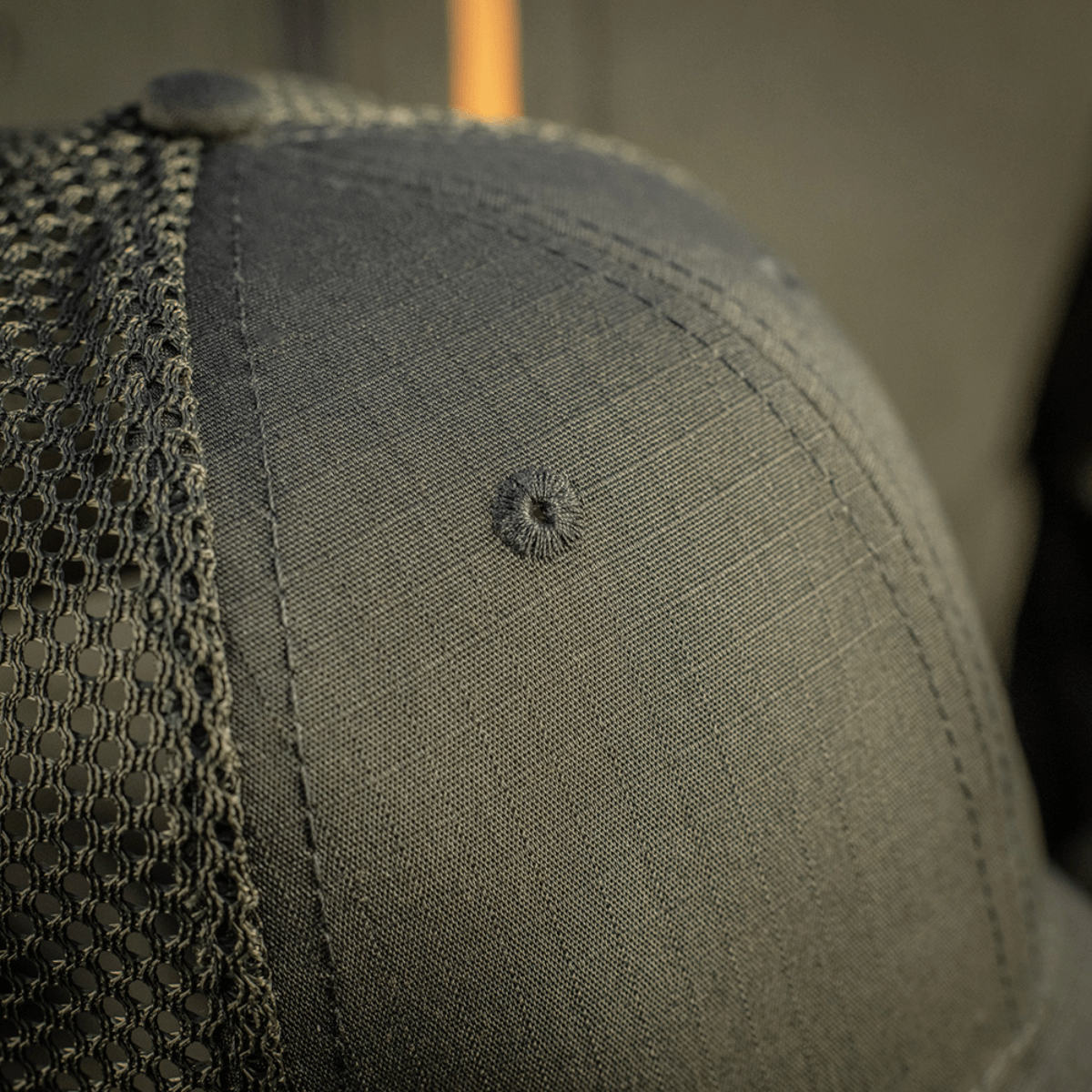 M-Tac Mesh Flex Ripstop Baseball Cap, jossa mesh-paneeli optimaaliseen ilmanvaihtoon, kestävä ulkokäyttöön.