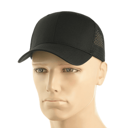 M-Tac Mesh Flex Ripstop Baseball Cap mesh-paneeleilla optimaaliseen ilmanvaihtoon, kestävyyteen ja mukavuuteen, täydellinen ulkoiluun.
