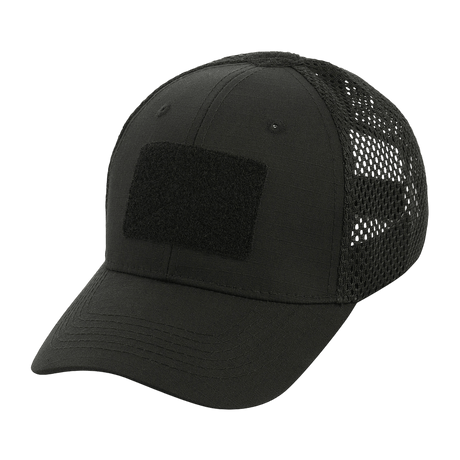 M-Tac Mesh Flex Ripstop Baseball Cap Velcro-kiinnityksellä, hengittävät mesh-paneelit ja kestävä lippa, ideaalinen taktiseen ja arkikäyttöön.