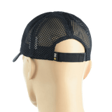 M-Tac Mesh Flex Ripstop Baseball Cap Velcro-kiinnityksellä takaa kuvattuna, säädettävä suljenta ja mesh-paneelit hyvään ilmanvaihtoon.