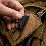 M-Tac AR-15 223/5,56 Laser Cut Patch, kiinnitys reppuun Velcrolla, kestävä Cordura 500D sotilaalliselle ja ulkoilmakäytölle.