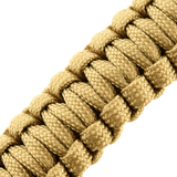 M-Tac Paracord-rannekoru kultainen, ihanteellinen ulkoselviytymiseen ja sotilastyyliin