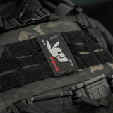M-Tac Patch Bad Boy (Broderi) - kirjailtu jäniksen kallo ace of spades -kortissa, symboloi rohkeutta. Kiinnitys Velcro, Cordura 500D.