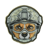 M-Tac Patch Emoji #11 3D-efektillä ja Velcro-kiinnityksellä, hauska ja taktinen moraalimerkki, sopii vaatteisiin ja varusteisiin.