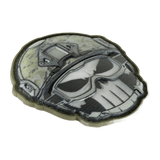M-Tac Patch Emoji #1 PVC 3D-efektillä, hauska taktinen moraalimerkki vaatteisiin tai varusteisiin. Ilmaisee tunteita. Koko: 6.5 cm.