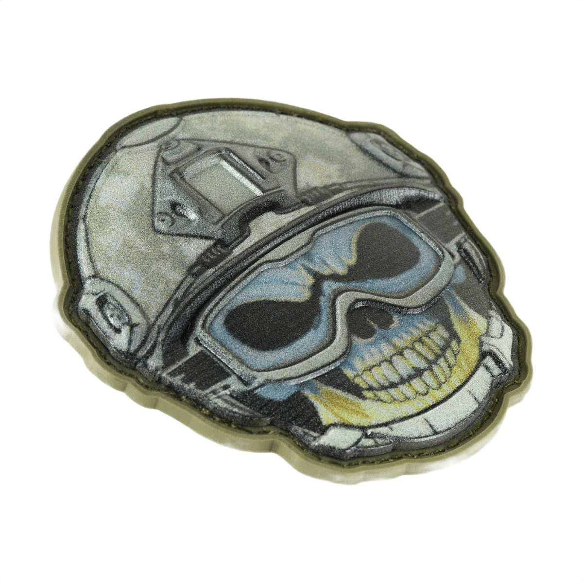 M-Tac Patch Emoji #5 - 3D PVC moraalimerkki tarralla, esittää hauskan emojin taktisen ilmeen kanssa. Sopii vaatteisiin tai varusteisiin, koko 6.5 cm. 3d