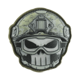 M-Tac Patch Emoji #1 3D-efektillä, PVC-materiaali ja Velcro-kiinnitys, taktinen moraalimerkki, koko 6.5 cm.