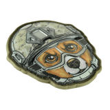 M-Tac Patch Emoji #11 3D PVC-efektillä ja Velcro-kiinnityksellä, hauska moraalimerkki vaatteisiin tai varusteisiin, ilmaisee tunteita ilman sanoja, koko 6.5 cm.