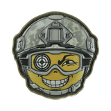 M-Tac Patch Emoji #25 – hauska PVC 3D-morale-tarra emoji-aiheella ja Velcro-kiinnityksellä. Sopii taktiseen käyttöön ja varusteisiin.