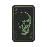 M-Tac Patch Face of War (Broderi) Cordura 500D:ssä kalloaiheella. Kirjailtu pataässä-muotoilu, mitat 8.5 x 5.2 cm.
