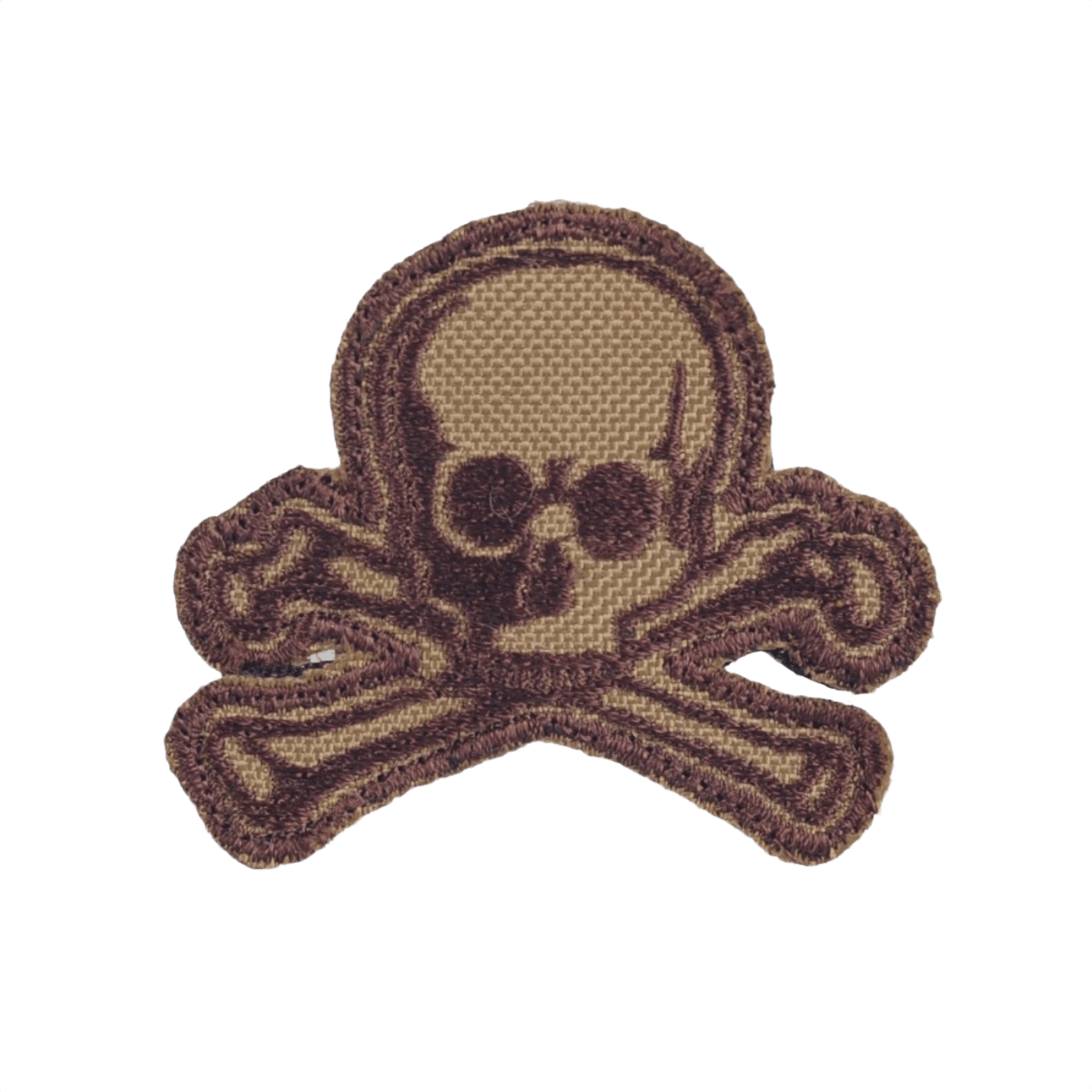 M-Tac Patch Old Skull Velcro 3D-efektillä, tekstiilipala kalloaiheella ja helppo Velcro-kiinnitys. Koko: 45 x 55 mm