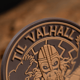Yksityiskohtainen M-Tac Patch Til Valhall PVC 3D-efektillä ja Velcro-kiinnityksellä, Claes Joachim "Jokke" Olsonin innoittama, sopii varusteisiin.