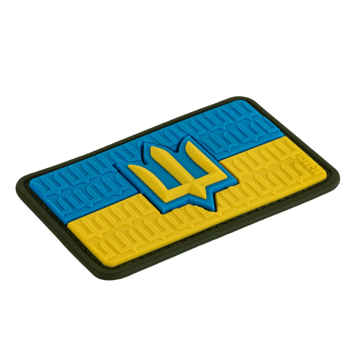 M-Tac-tarra Ukraine Flag ZSU Trident PVC korostaa Ukrainan ylpeyttä ja perintöä; PVC, 3D-muotoilu