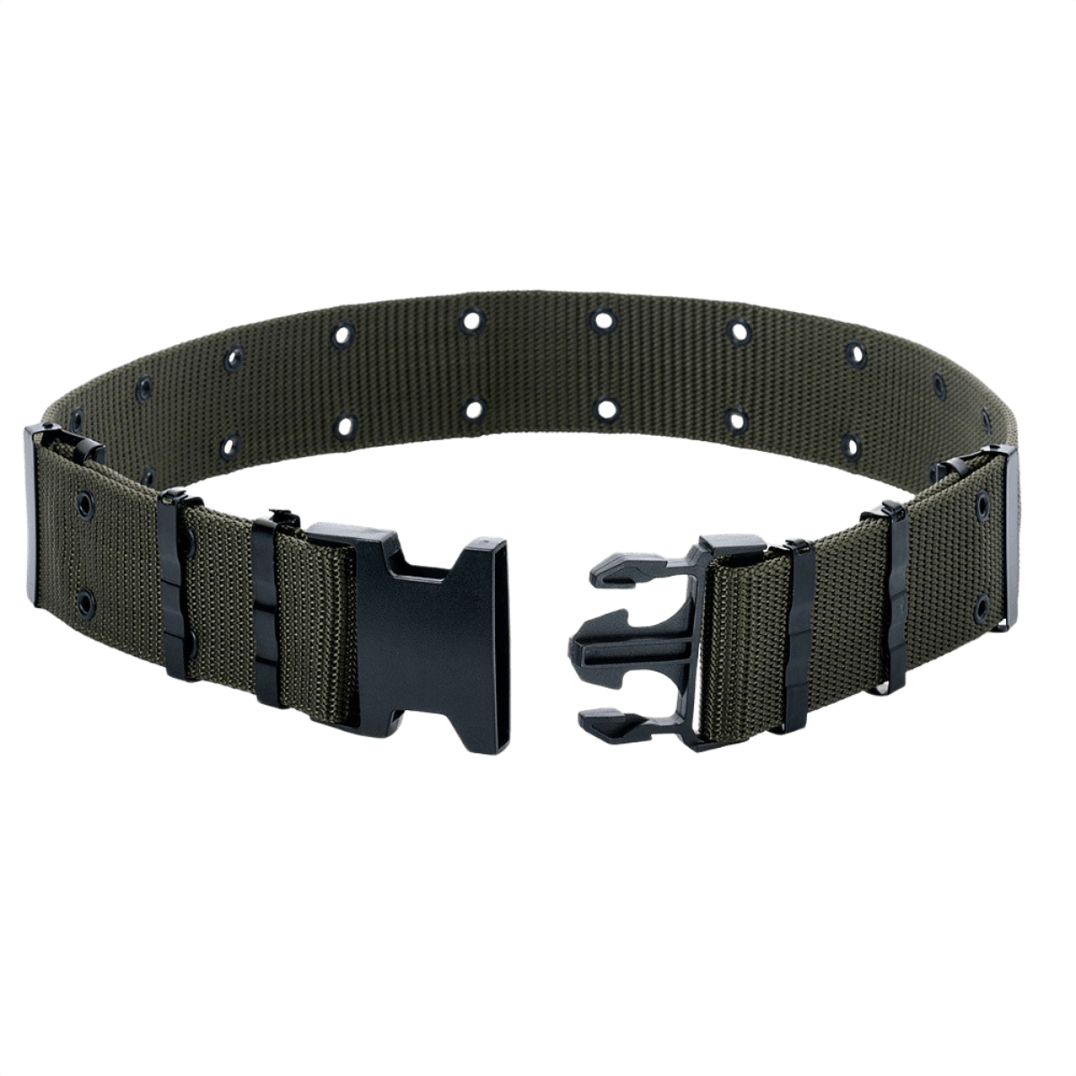 M-Tac pistoolivyö, nailonvyö muovisoljella inspiroituna BSS/A.L.I.C.E.:stä, taktiseen käyttöön, 1980-luvun sotilastyyli, 5,5 cm leveä.