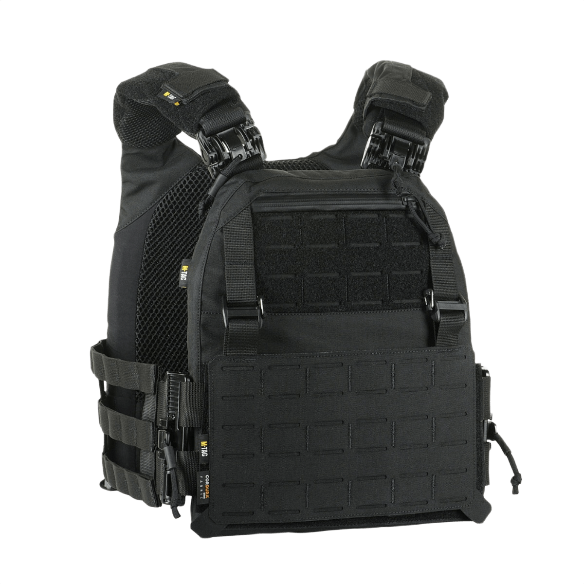 M-Tac Plate Carrier Cuirass FAST QRS Gen.II, suojaliivi pikasolkella ja Cordura 500D -materiaalilla, musta.