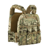 M-Tac Plate Carrier Cuirass FAST XL QRS suojaliivi ESAPI-levyille; suunniteltu Cordura-materiaalista ja pikakiinnitysjärjestelmällä.