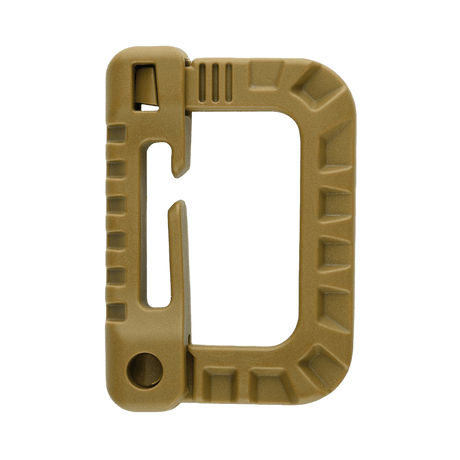M-Tac Plast Karabin kulutusta kestävästä ABS-muovista kevyttä varusteiden kiinnitystä varten, ihanteellinen liiville, vyölle tai laukulle
