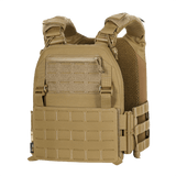 M-Tac Plate Carrier Cuirass FAST Elite Gen.II kestävästä Cordura 500D:stä, pikalukot ja pidennettävät olkahihnat taktiikkaan.
