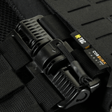 Yksityiskohta M-Tac Plate Carrier Cuirass FAST QRS XL Gen.II: Cordura 500D ja 2M ROC -pikasolki.
