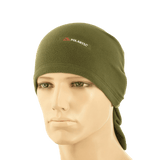 M-Tac Polartec Lang Tubehalstørklæde vihreänä, monikäyttöinen lisävaruste talvikäyttöön ja harjoitteluun, valmistettu Polartec Micro Series fleecestä.