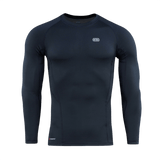 M-Tac Level I Polartec Thermal Shirt laivastonsinisenä, pitkähihainen thermopaita, ihanteellinen aluspaita talveen, valmistettu Power Dry® -materiaalista.