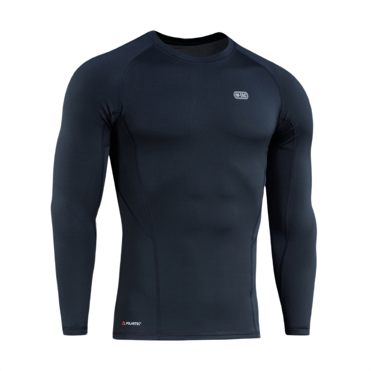 M-Tac Level I Polartec Thermal Shirt mustana, anatominen istuvuus ja Power Dry® -materiaali talvikäyttöön aluspaitana.