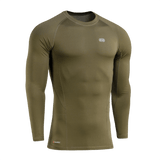 M-Tac Level I Polartec Thermal Shirt oliivinvihreänä, täydellinen talvikäyttöön, anatominen istuvuus ja nopeasti kuivuva Power Dry® -materiaali.