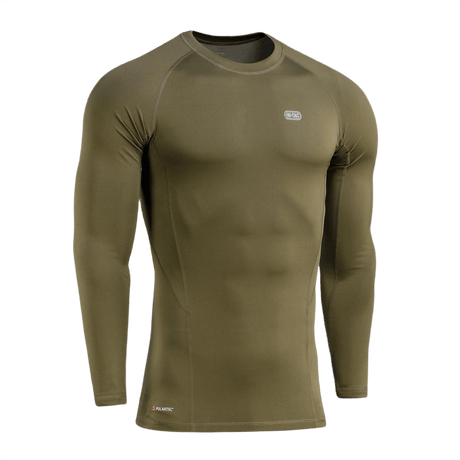 M-Tac Level I Polartec Thermal Shirt oliivinvihreänä, täydellinen talvikäyttöön, anatominen istuvuus ja nopeasti kuivuva Power Dry® -materiaali.