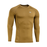 M-Tac level i Polartec Thermal Shirt en, ruskea — talveen sopiva lämmin ja mukava baselayer, nopeasti kuivuva Power Dry®-materiaali.