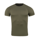 M-Tac T-Shirt Raglan Sweat-Wicking Tactical Summer, sopii lämpimiin päiviin ja aktiiviseen käyttöön, nopeasti kuivuva polyesteri.