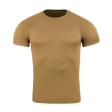 M-Tac T-Shirt Raglan Sweat-Wicking Tactical Summer, optimaaliseen mukavuuteen ja liikkumisvapauteen kuumassa säässä, 100% polyesteri.