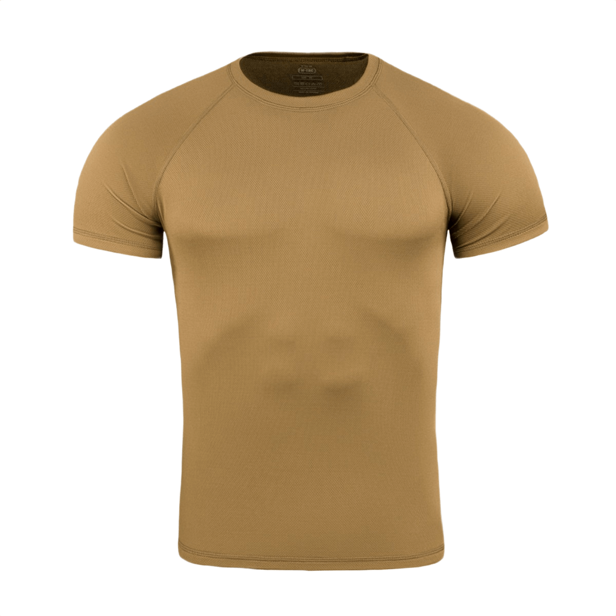 M-Tac T-Shirt Raglan Sweat-Wicking Tactical Summer, optimaaliseen mukavuuteen ja liikkumisvapauteen kuumassa säässä, 100% polyesteri.